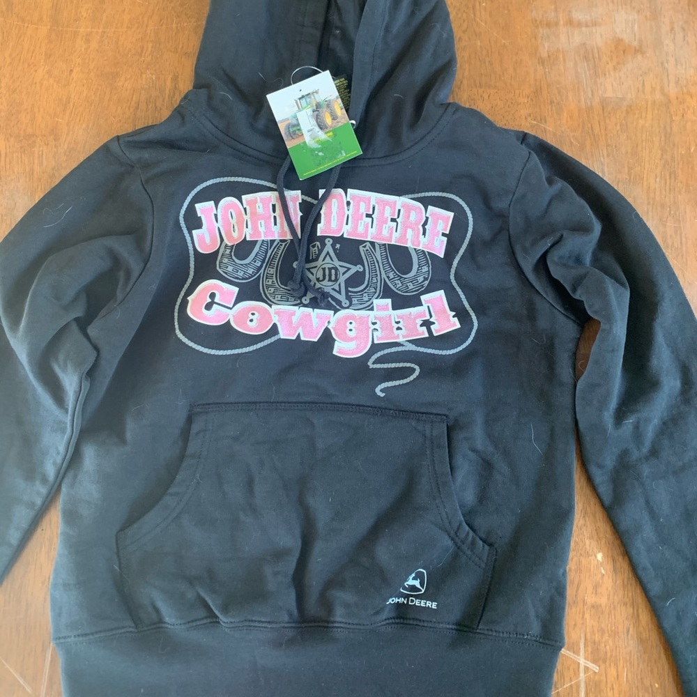 Girls John Deere Cowgirl Hoodie